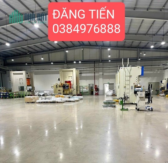 CHUYỂN NHƯỢNG 7200M NHÀ XƯỞNG KCN BẮC NINH