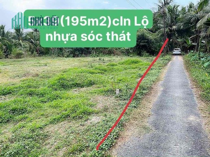CHÍNH CHỦ BÁN ĐẤT SỔ HỒNG RIÊNG GIÁ TỐT TRUNG TÂM CHÂU THÀNH