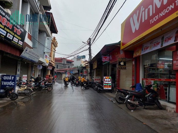 HOT bán đất tặng nhà 3 tầng mặt đường Văn Minh, vỉa hè, kinh doanh, giá 6.5 tỷ