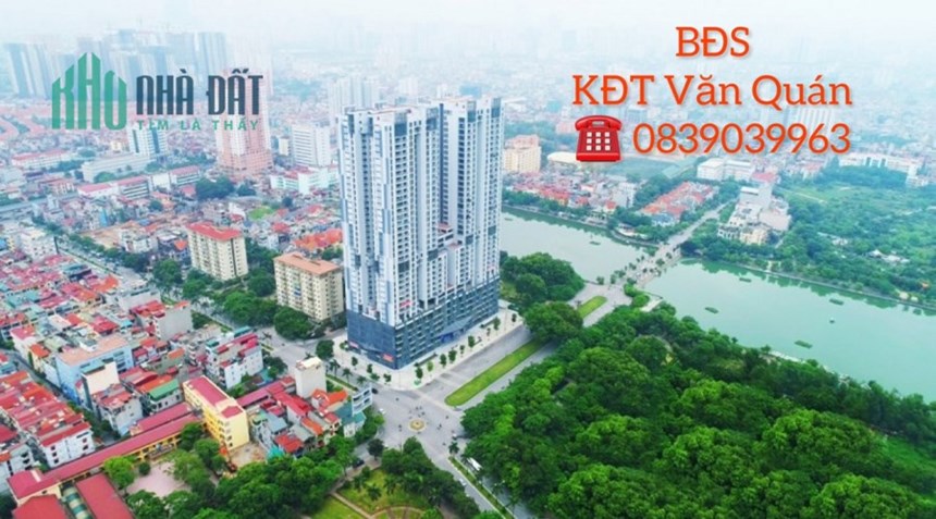 B.Á.N đất tặng nhà C4 KĐT Văn Quán, 64m, mặt tiền 4,5m, ô tô VÀO nhà giá chưa đến 100tr. LH