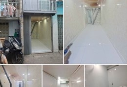 Bán nhà 2 tầng đường Thành Mỹ, Tân Bình, 9m² (1.6x6), chỉ 1.45 tỷ TL chính chủ.