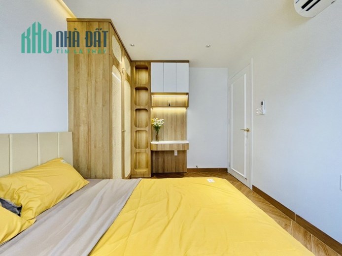 Bán Biệt Thự Mini Đường Nguyễn Văn Đậu, 47m2, Xây 5 Tầng 4PN, Xe Hơi VàoNhà