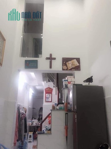 Bán nhà 1 sẹc ngắn Trần Thủ Độ Tân Phú hẻm xe hơi đỗ cửa 36m2,4 tầng 3ty1