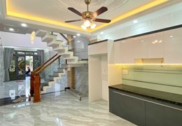 Nhà bán Bình Tân (4m x16.5m) 4T.. Mặt Tiền Kinh Doanh. Đường nhựa 8m thông