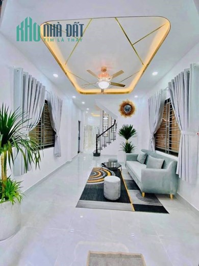Hẻm xe hơi chợ Bình Thành, Q. BTân, 52m2, BTCT 2 lầu. 3PN.Chỉ  3,2 tỷ