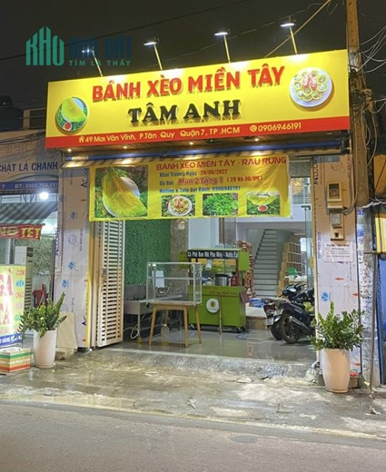 SANG MẶT BẰNG KINH DOANH ĐA NGÀNH NGHỀ TRUNG TÂM QUẬN 7