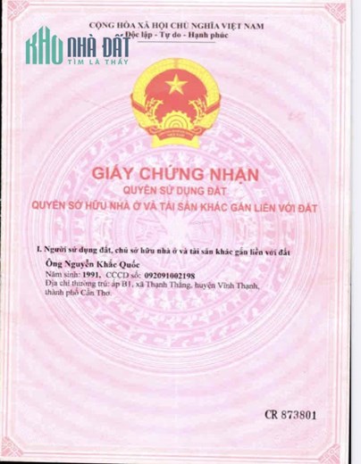 Chính Chủ Cần Bán Dãy Trọ Thu Nhập Ổn Định.