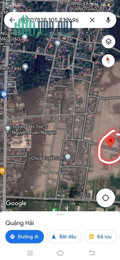 Bán gấp đất thổ cư 3 lô ( hoặc một trong 3 lô) ,chỉ 5 triệu 1m2 xã Quảng Giao, Quảng Xương, Thanh