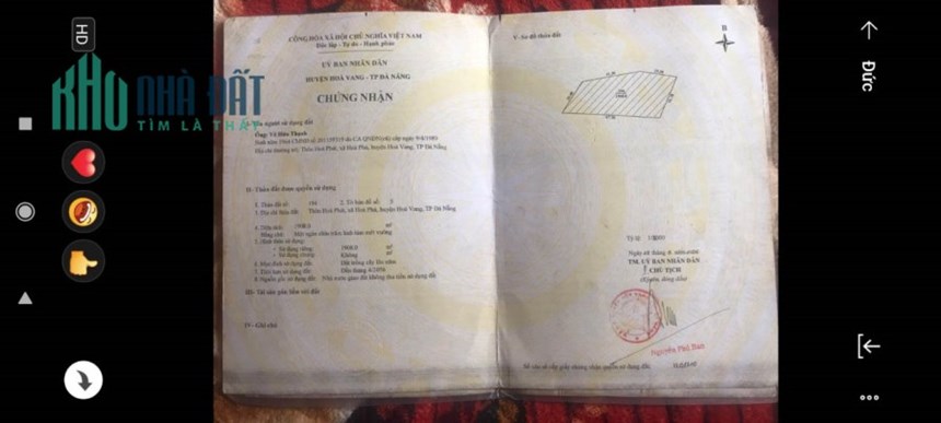 CHÍNH CHỦ BÁN NHANH LÔ ĐẤT GIÁ TỐT TRUNG TÂM HÒA PHÚ-HÒA VANG