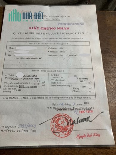Tuyệt Chủng Thời Kỷ BĂNG HÀ . Tái Sinh - MT HXH Tránh 5m - Công Nhận 140m2 .
