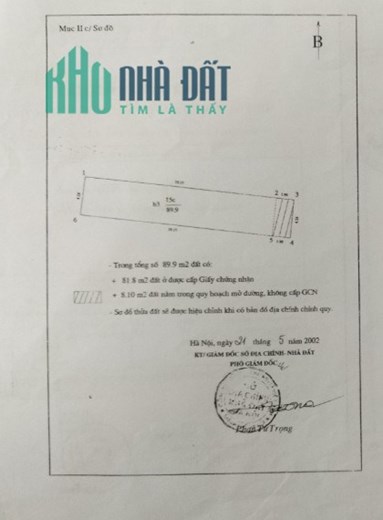 Bán nhà mặt phố - Vương Thừa vũ- 90m - giá 20 tỷ- nhà 6 tầng vỉa hè 5m