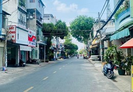 Chính chủ bán nhà mặt tiền lô góc 15m có vỉa hè đường lê sát, 49m2 chỉ 9.99 tỷ