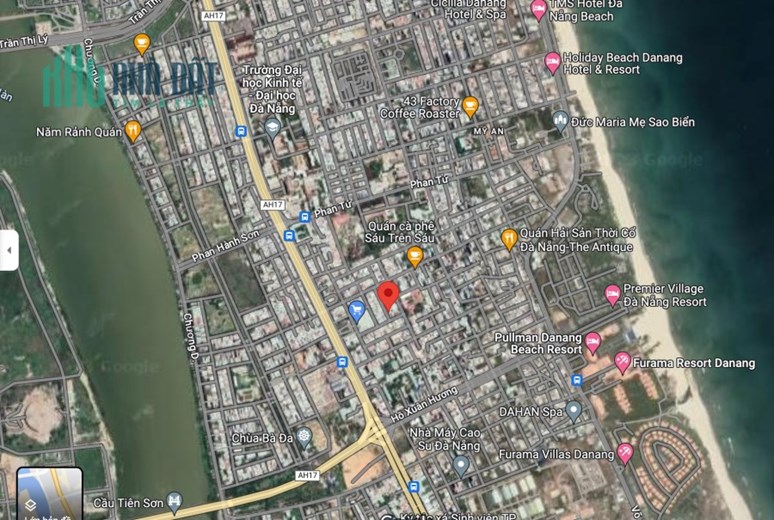 Cặp đất 180m2 ngang 10m ngay Hồ Xuân Hương, biển Mỹ Khê Đà Nẵng hơn 8 tỷ