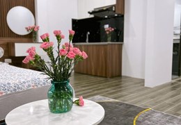 Bán tòa chung cư mini Nguyễn Văn Huyên,  gần phố, 50m, 10 phòng, doanh thu 60tr/ tháng