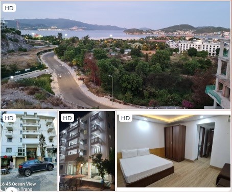 Chính chủ cho thuê căn hộ full nội thất tại TP.Nha Trang; 2,5tr/th; 0965656569