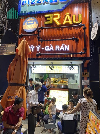 CHO THUÊ – SANG GẤP LẠI QUÁN 3 RÂU-GÀ RÁN-PIZZA VẠN KIẾP, MB GÓC ĐẸP