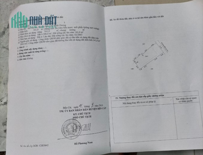 Chính Chủ Cần Bán Gấp Đất Tặng Kèm Căn Nhà  – Giá Đầu Tư Tại Bến Cát