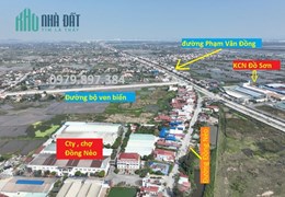 125m2 mặt đường Chợ  Đồng Nẻo , Minh Đức , Đồ Sơn 31tr