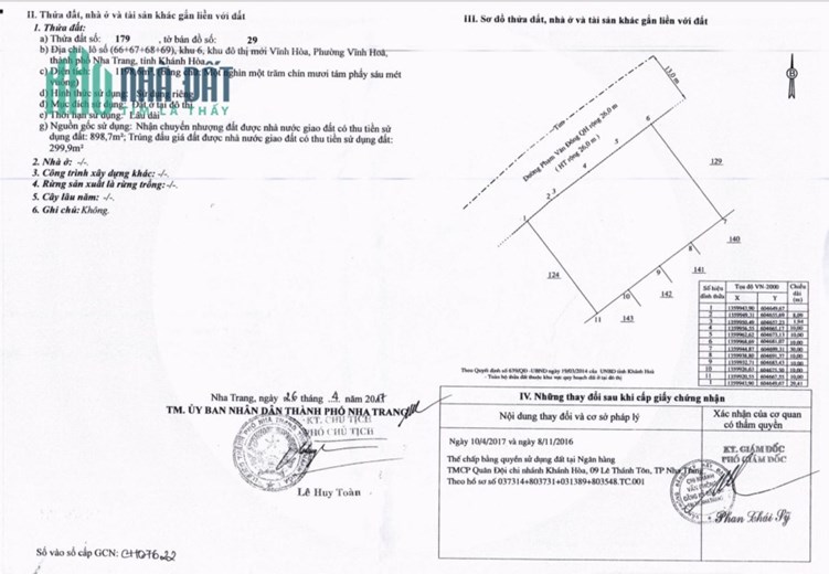 1198m2 Mặt tiền đường PHẠM VĂN ĐỒNG - Nha Trang giá sập sàn CHỈ 51 TR/M2