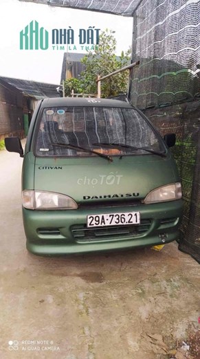 DAIHATSU CITIVAN XANH LÁ SX 2001 MỚI ĐĂNG KIỂM