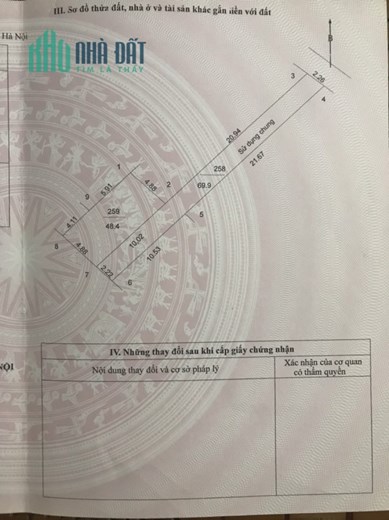 BÁN ĐẤT TỔ 4 - QUANG MINH, 48.4m2, TRỤC CHỢ