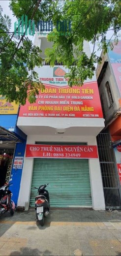 CHÍNH CHỦ CẦN BÁN HOẶC CHO THUÊ NHÀ NGUYÊN CĂN MT ĐƯỜNG ĐIỆN BIÊN PHỦ