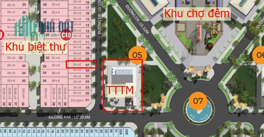 BÁN GẤP nền ngay trung tâm TP Vị Thanh, Hậu Giang