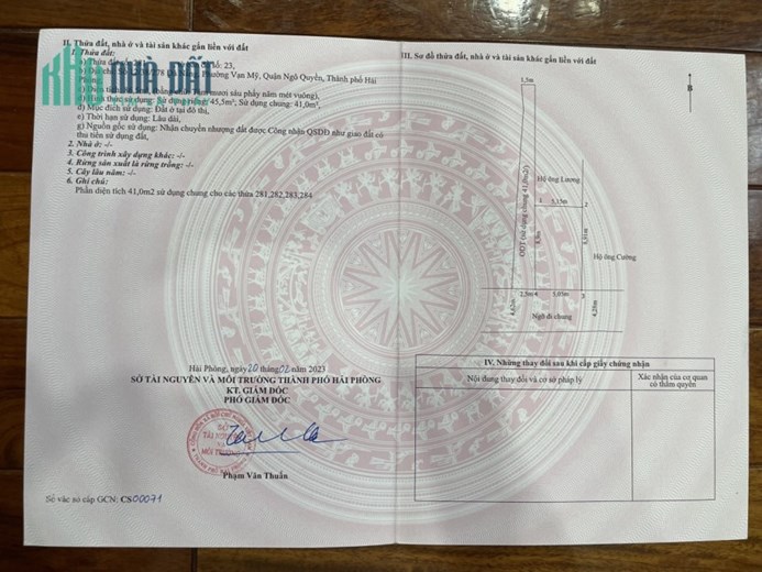 Bán đất ngõ ô.tô tránh nhau 278 Đà Nẵng, diện tích 46m, lô góc cực đẹp GIÁ 2.7 tỉ