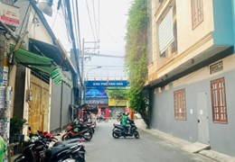 Bán nhà mặt tiền kinh doanh đường số 4, bhha, 3 tầng, 64m2 chỉ 6.8 tỷ, ngay ngã tư 4 xã