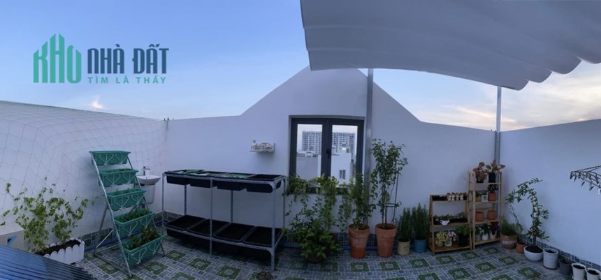 BIỆT THỰ MINI, 72M2 6.2x12, 5PN, 5WC, SÂN THƯỞNG TRỒNG RAU, GIÁ NHỈNH 7 TỶ