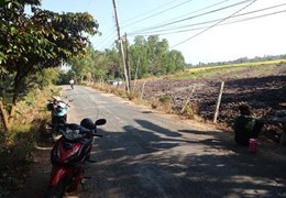 ĐẤT CẶP LỘ NHỰA MẶT TIỀN 44M TẠI XÃ LONG THẮNG - HUYỆN LAI VUNG - TỈNH ĐỒNG THÁP