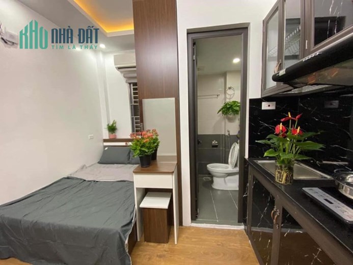 SIÊU RẺ- CHUNG CƯ MINI CẦU GIẤY- 10 PHÒNG KHÉP KÍN- DÒNG TIỀN 30TR/1 THÁNG- GIÁ THƯƠNG LƯỢNG 4.35T