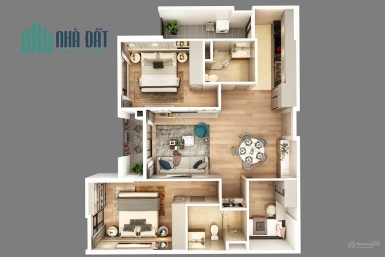 Mở bán đợt 1 quỹ căn hiếm chung cư MoonLight 1 giá chỉ từ hơn 2tỷ căn 2N