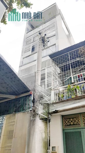 Nhà trệt, 3 lầu hẻm 181 Âu Dương Lân P2Q8. Giá 7 tỷ TL