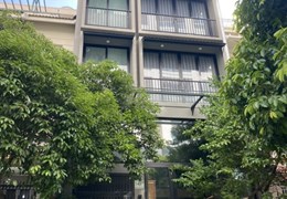 cho thuê căn villa Fideco 2 mặt tiền xe hơi full nt 5 tầng +1 hầm 100tr/tháng 070.66666.27