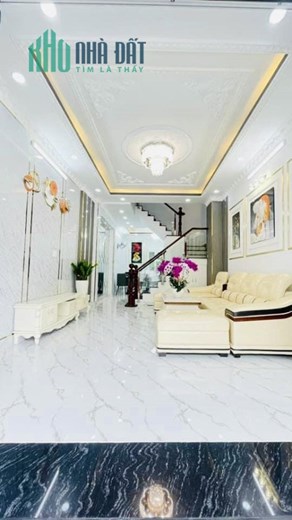 Bán nhà đẹp Dương Cát Lợi,Thị Trấn Nhà Bè, 1 trệt, 2 lầu , 4 pn, 3wc , có sân để xe,Dt 52m.