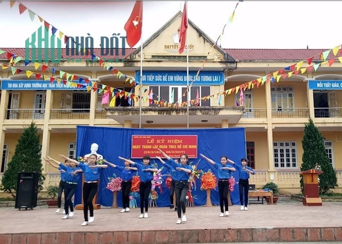 Bán đất trục đường chính QL2C. Cạnh trường THCS Mình Thanh, Tuyên Quang. Kinh doanh được. giá bán