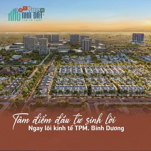 NHÀ PHỐ THƯƠNG MẠI ARTISAN PARK THÀNH PHỐ MỚI -BÌNH DƯƠNG