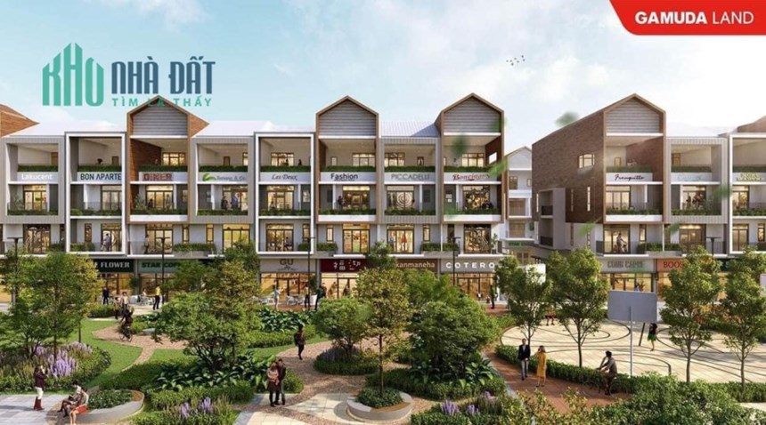 NHÀ PHỐ THƯƠNG MẠI ARTISAN PARK THÀNH PHỐ MỚI -BÌNH DƯƠNG