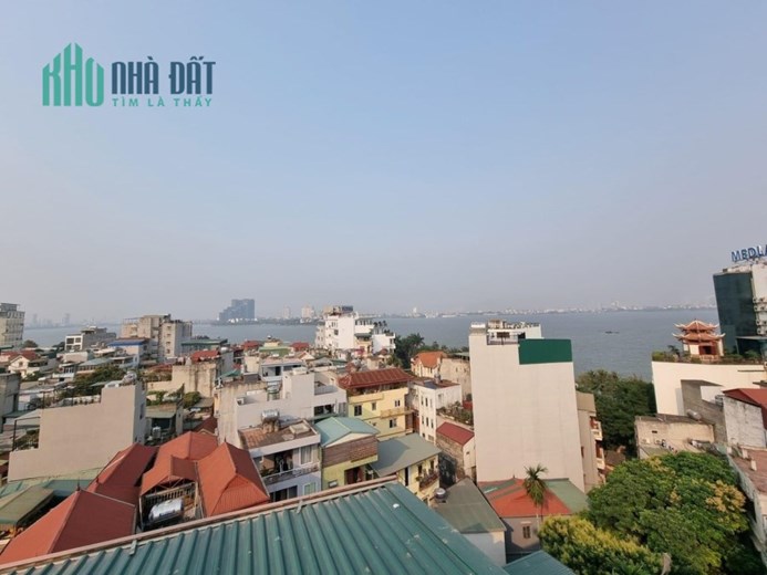 Bán nhà Trích Sài, gần Hồ Tây. 100m2 8T 27 tỷ. KINH DOANH, VIEW HỒ TÂY 0912288365