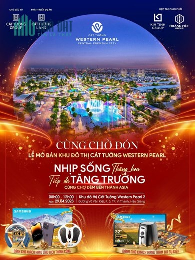 Sự kiện mở bán lớn nhất tại Cát Tường Western Pearl