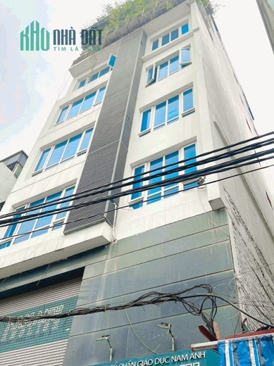 Bán nhà văn phòng 9 tầng mặt phố Nguyễn Phúc Lai, 2 thoáng, Gần hồ, 130m2, MT 8m, 42 tỷ