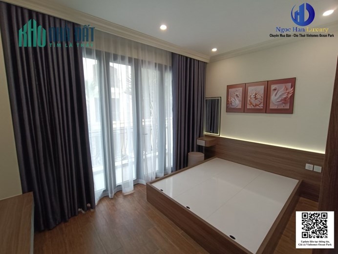 Cho thuê Biệt thự Vinhomes Ocean Park, Hoàn thiện đẹp từng tầng. Giá 6 triệu/ tháng