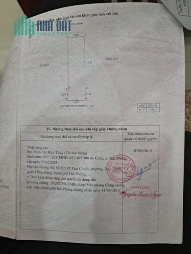 Ban nhà dân xây độc lập ngõ 355 Chợ Hàng, 53m 3 tầng sân cổng riêng, GIÁ 2.05  tỉ