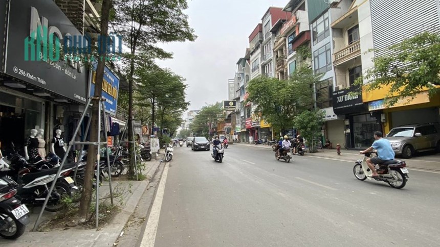 BÁN ĐẤT PHỐ VĂN CAO - BA ĐÌNH. ĐƯỜNG Ô TÔ TRÁNH. DT 176M2. MT 9,5M. GIÁ 40 TỶ