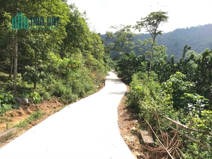 Bán gấp lô đất có diện tích 4,4ha ( thực tế sử dụng 5ha) trong đó có 400m2 thổ cư tại Toàn Sơn - Đà