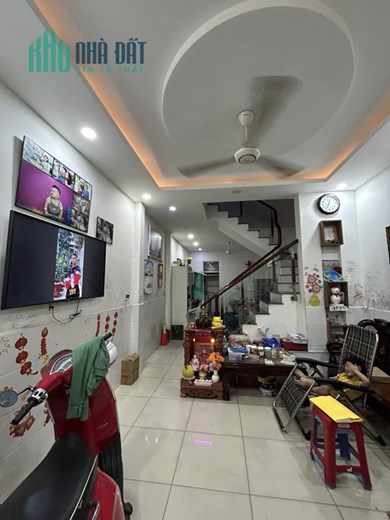 GÒ DẦU - GẦN AEON TÂN PHÚ, HẺM ÔTÔ VÀO NHÀ MỚI ĐẸP Ở NGAY, 58M2, 3 TẦNG 4PN, SỔ VUÔNG