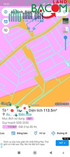 Bán lô đất An Bình ngang 7m gần công ty Ajinomoto SHR full thổ cư, hẻm ô tô chỉ 2 tỷ