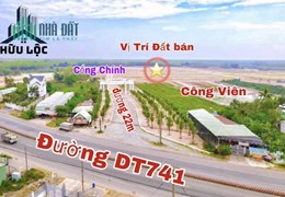 Chỉ với 8 triệu sở hữu ngay 1 nền đất 75m2 tại MT.Đường DT741