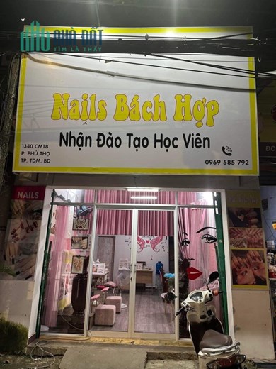 SANG NHƯỢNG TIỆM NAIL ĐƯỜNG CÁCH MẠNG THÁNG 8 PHÚ THỌ – THỦ DẦU MỘT – BÌNH DƯƠNG